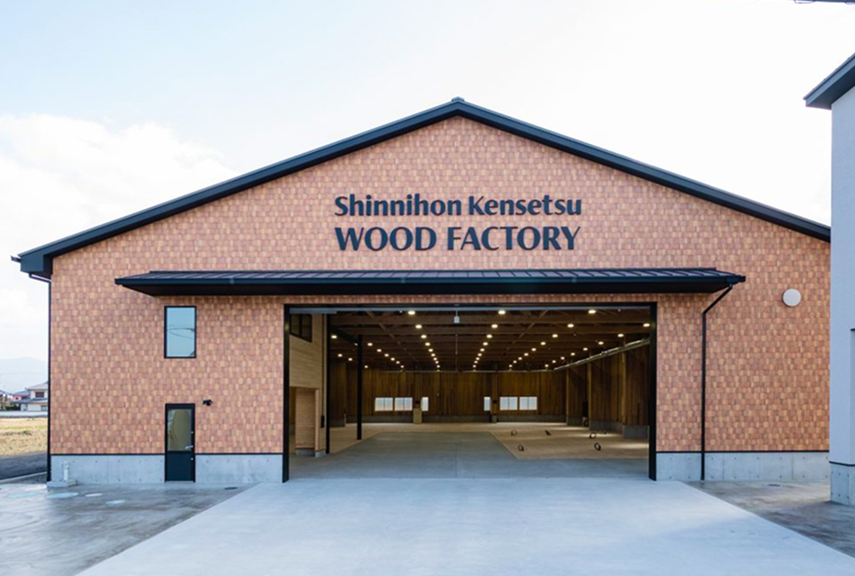 松山市恵原町に木材加工場WOOD FACTORY竣工