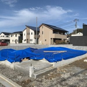 基礎工事から棟上げへ向けて