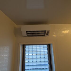 ヒートショック対策　浴室暖房機設置しました。