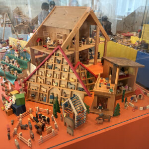 博物館の中にあるホテル