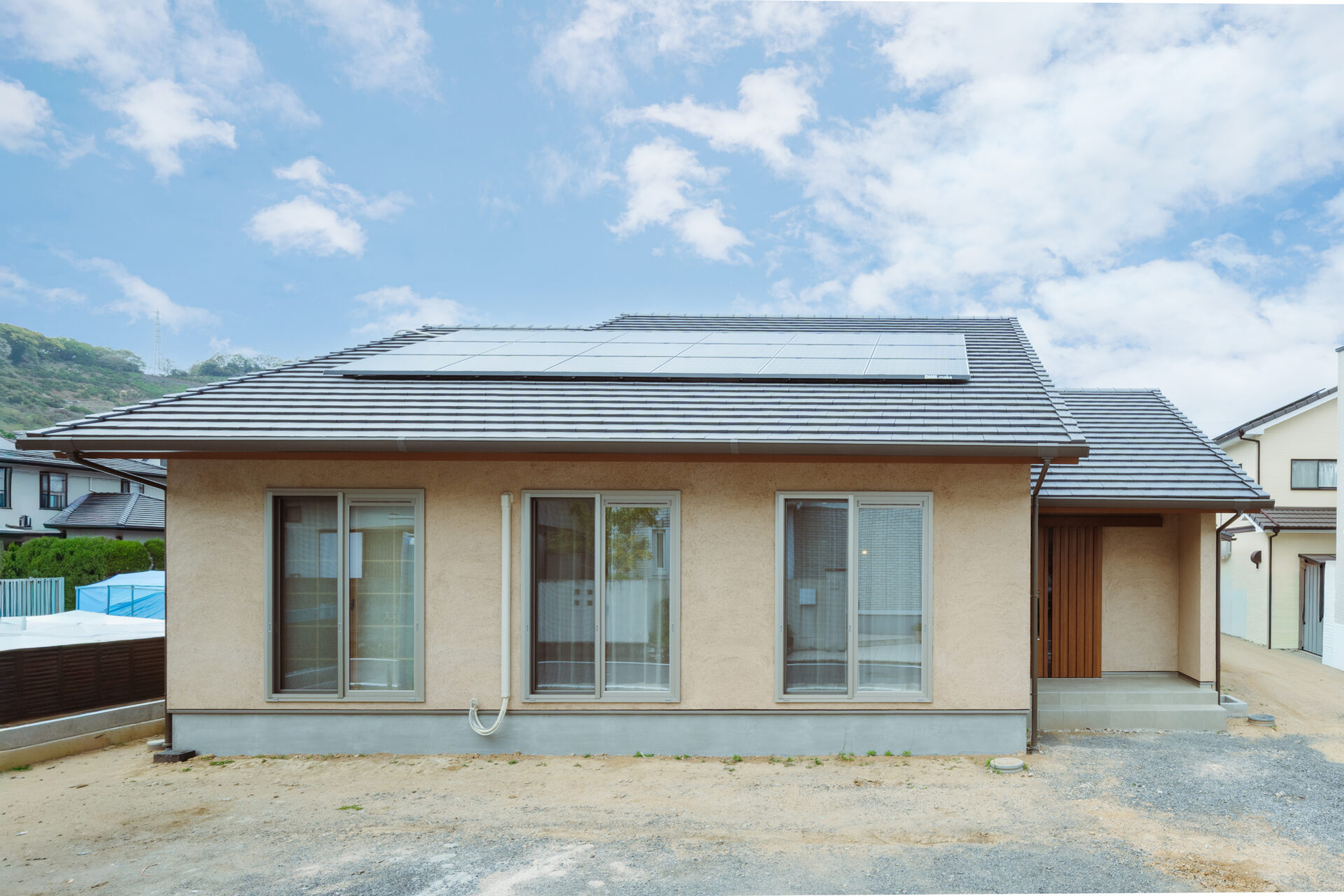 イメージ：１４６．暮らしやすさとデザイン性を兼ねそろえた和モダンな平屋